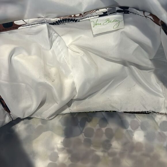 Vera Bradley cotton quilted stroll along circle pattern diaper bag - Picture 7 of 10